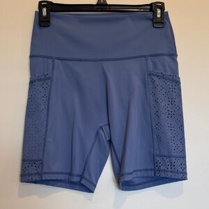 Aerie Periwinkle Bike Shorts Size Large